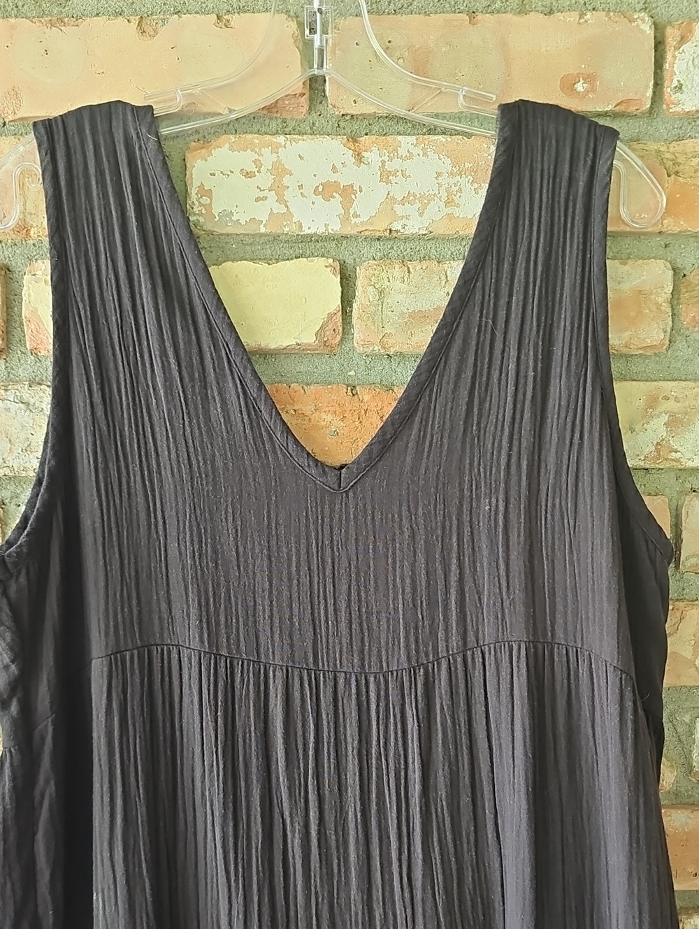 Quince Organic Cotton Gauze Tiered Maxi Dress - Picture 9 of 11